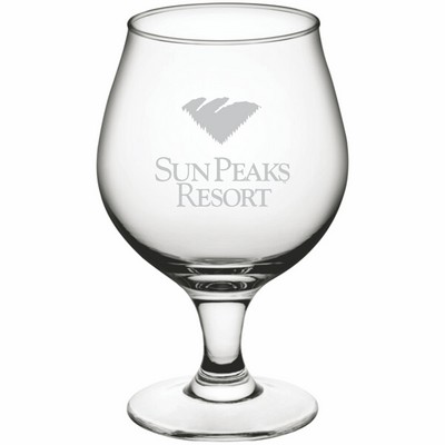 Laser Engraved Acopa Select 16 oz. Belgian Beer / Tulip Glass