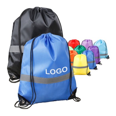 Glow-in-the-Dark Drawstring Bag