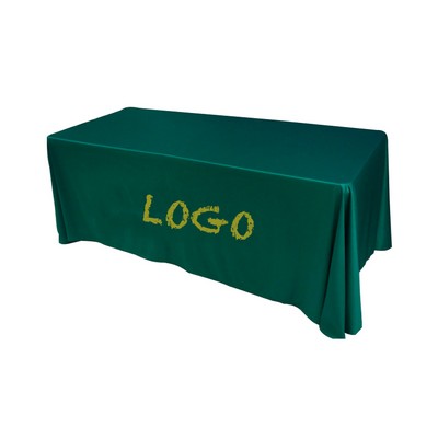 Digital 4' Flat 4 sided Tablecloth