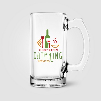 Pintor Beer Glass - 12 oz. - Full-Color Inkjet