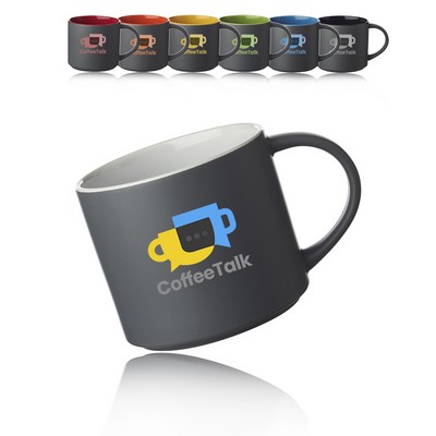 Matte 16 oz. Stackable Ceramic Mugs