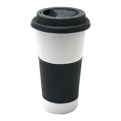 16 Oz. Commuter Ceramic Tumbler
