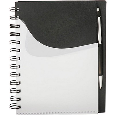 Spiral Notebooks with Front Pocket