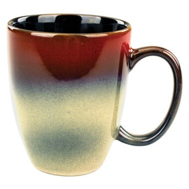 15 oz. Endeavor Bistro Mug -Rust to Beige