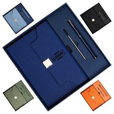 Notebook 3-In-1 Gift Box Set Premium Souvenir Business