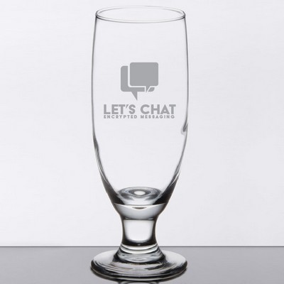 Laser Engraved Libbey® 3725 Embassy 12 oz. Stemmed Pilsner Glass