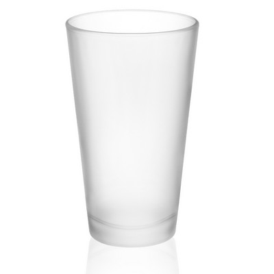 Frosted Pint Glasses 16 oz