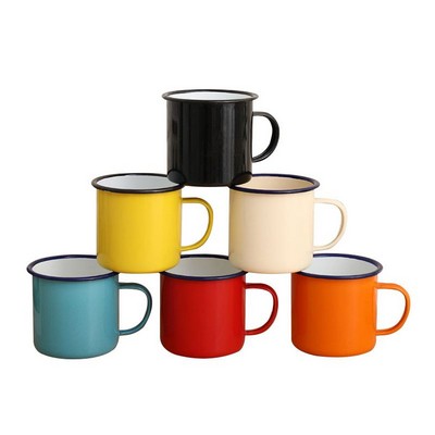12 Oz. Enamel Campfire Mugs