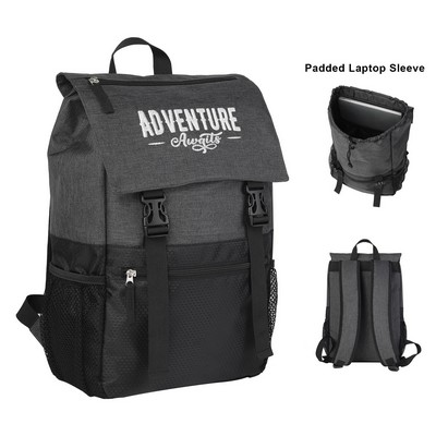 Flip Top Rucksack Backpack
