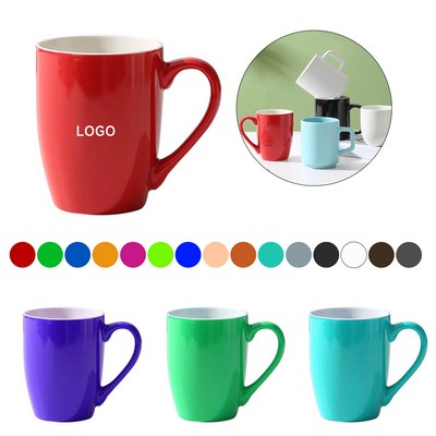 16 Oz. Two - Tone Glossy Bistro Coffee Mug