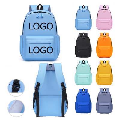 16" Water-Resistant 600D Oxford Kids Backpack with Comfort Shoulder Straps