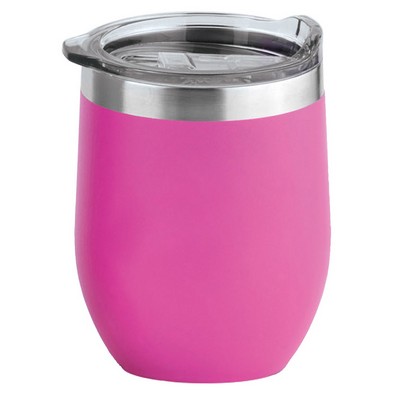 16 Oz. Pink Tahoe Stemless Cocktail Tumblers