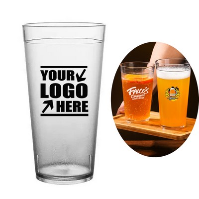 16 Oz. Unbreakable Acrylic Pint Cups