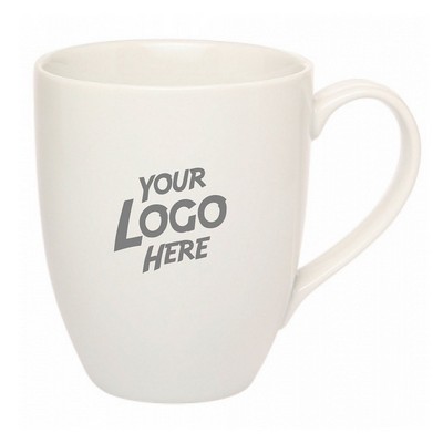 Bistro Vitrified Porcelain Mugs. 11 oz