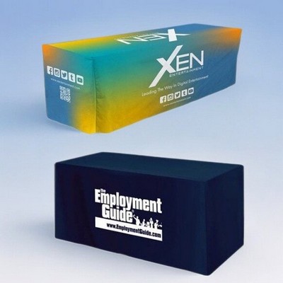 Tailored Fit 8-Foot Rectangle Tablecloth Double-faced satin fabric 245 GSM