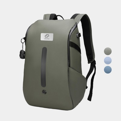 SwissDigital® LAMONE USB Charging Port Stylish LED Backpack