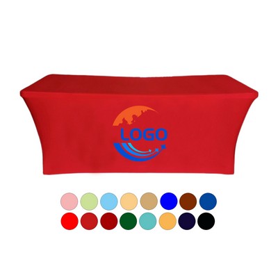 MOQ 1pcs 6' Solid Color Stretch Envelops The Tablecloth