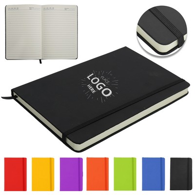 Notebook With Elastic Closure MOQ 50