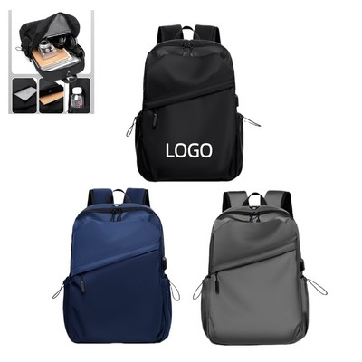 Oxford Fabric Large-Capacity Lightweight Backpack