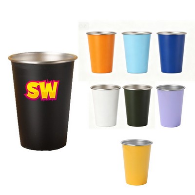 17 OZ Stainless Steel Pint Cup