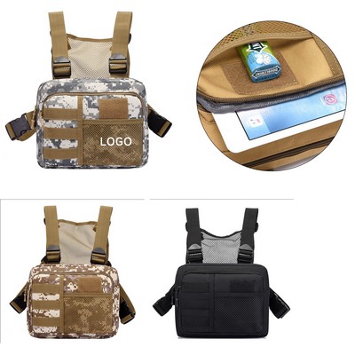 Tactical Chest Bag w/Mesh Back