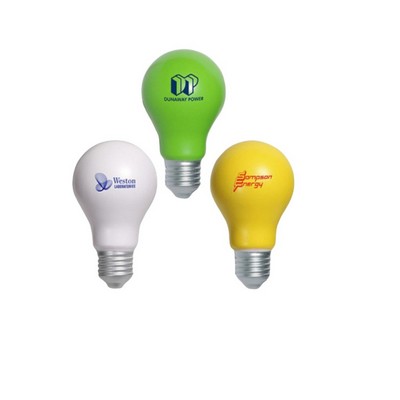 Light Bulb Shaped Stress Reliever Ball