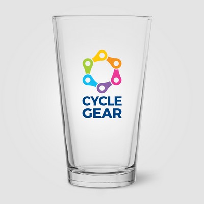 Taper Beer Glass - 16 oz. - Full-Color Inkjet