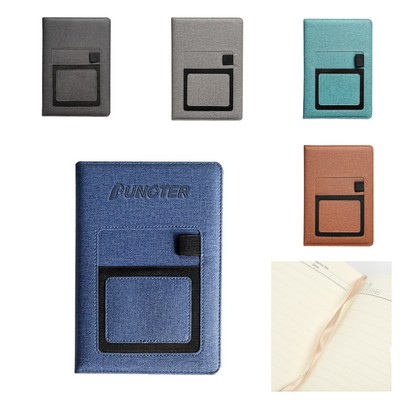 Lined Leather Journal Notebook